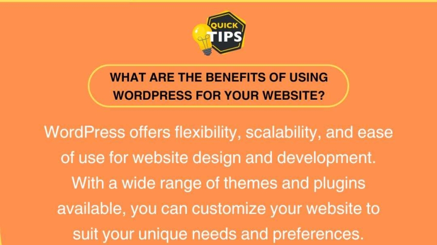What are the benefits of using WordPress for my website?